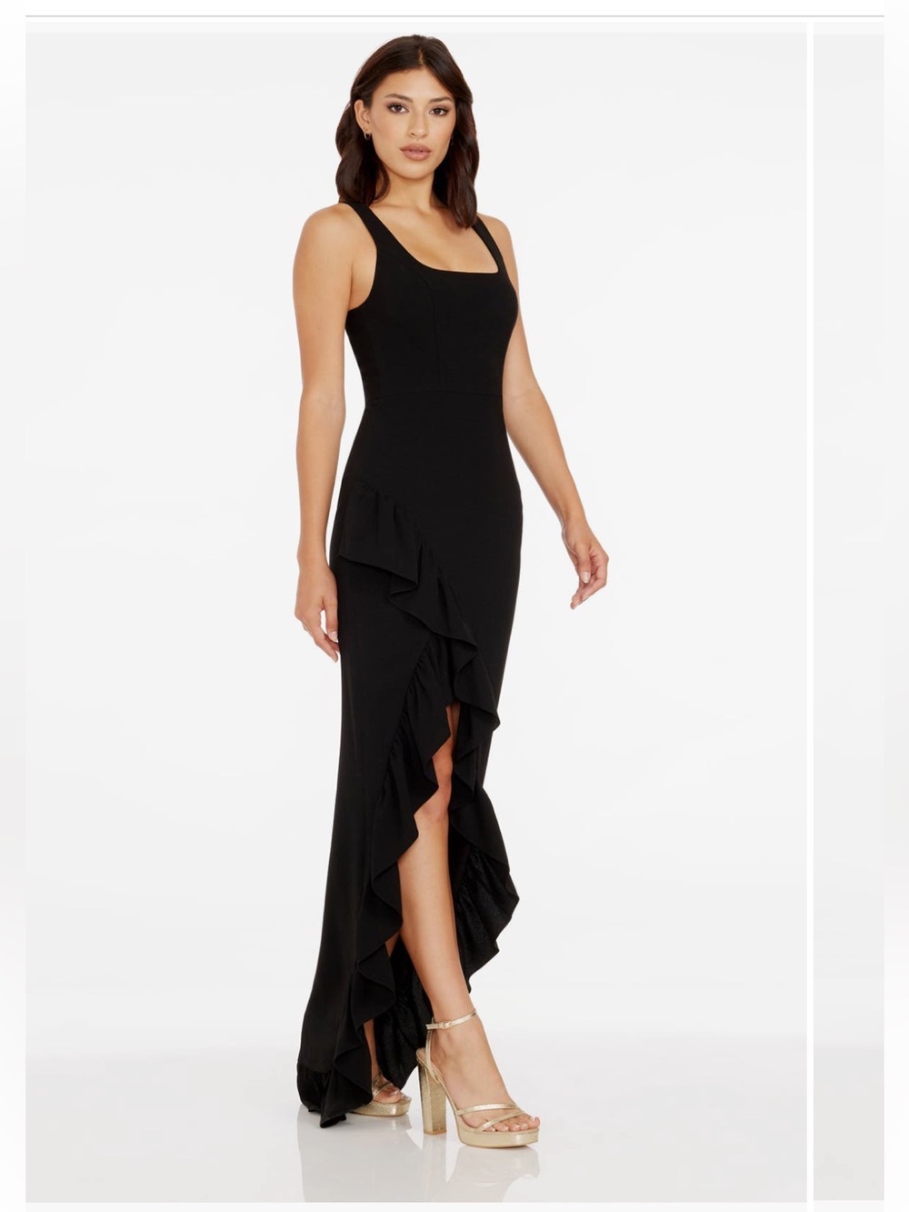 Dress the Population
Charlene Ruffle Gown Size Medium. Never worn. Tags removed. - Picture 3 of 8